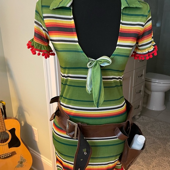 Other - Tequila shot girl costume Mexican fiesta size Women’s Small Medium